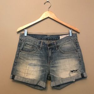 Distressed Rag & Bone shorts